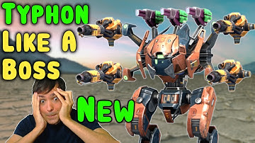 New TYPHON Like A Boss Compilation! War Robots Test Server Gameplay WR