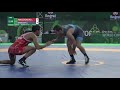 1/8 FS - 57 kg: R. AMOUZADKHALI (IRI) v. G. DAVIDOVI (ITA)