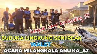Bubuka seni reak walet || milangkala yang ke 47❗