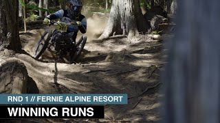 CRAZY Adaptive DH RACING at Fernie Alpine Resort // RND1 Dunbar Summer Series 2022 #mtb #dhracing