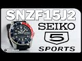 SEIKO 5 Sports SNZF15J2 - A Great Sport Watch Under 250$