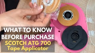 WHAT TO KNOW: PROs & CONs of the Scotch ATG Tape Applicator