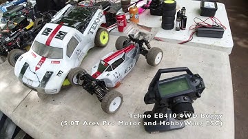 Tekno EB410 4WD Buggy A-MAIN RC Race - Netcruzer RC