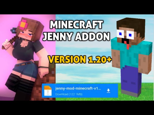 Jenny Mod Download For Minecraft Pe 😍 | Full Video 😱🤯 | #respect_women #respect_girl #minecraft class=