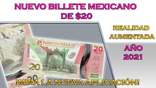 ¡¡NUEVA!! APLICACIÓN BILLETES MX -  DEMOSTRACIÓN PARTE I - BILLETE DE $20 screenshot 3