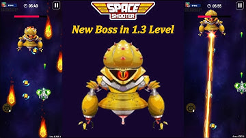 Galaxy Attack: Space Shooter | Campaign Mode | New Level 1.3 | New Boss Review | By Apache Gamers