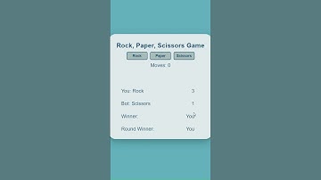 JavaScript Game Magic: Rock Paper Scissors in Under a Minute