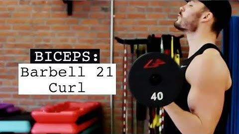 Biceps Barbell 21 Curl