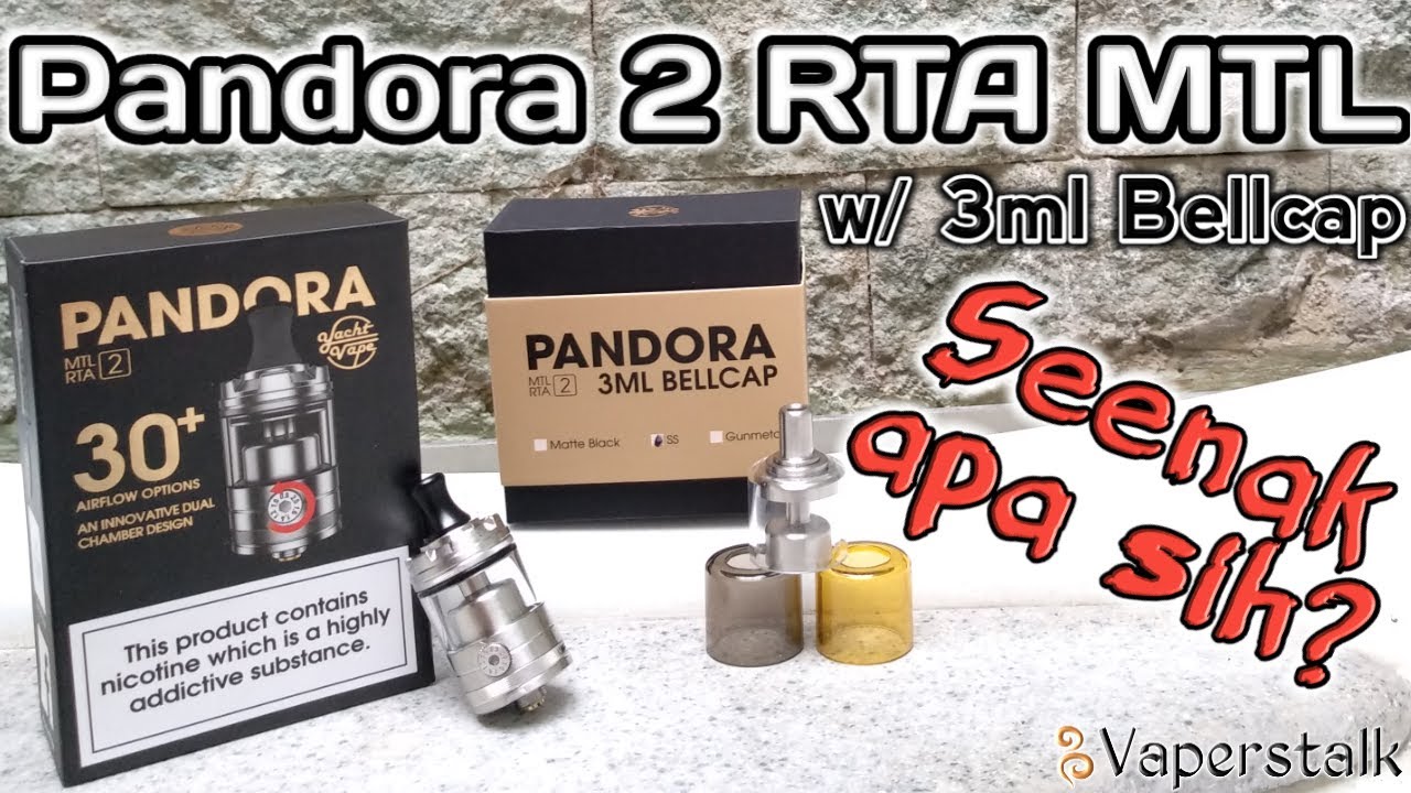 Pandora V2 RTA MTL by Yacht Vape