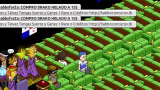 la sala con mas vips verdes de todo habbo