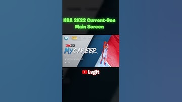 NBA 2K22 Current Gen Main Screen !