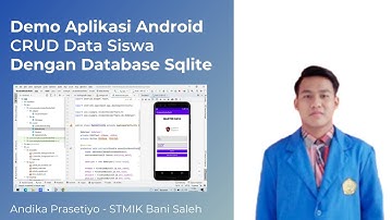 Android Studio - Demo Aplikasi CRUD Data Siswa Dengan Database Sqlite