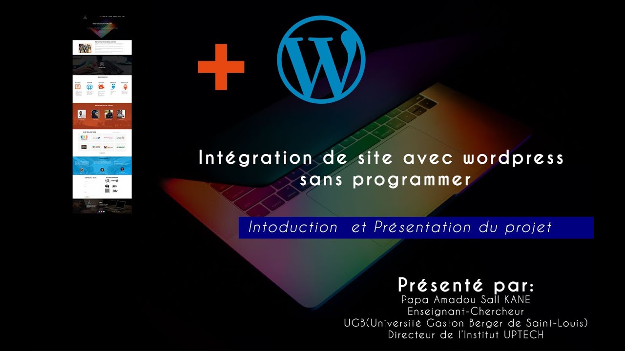 Presente Par Introduction et presentation du projet - YouTube