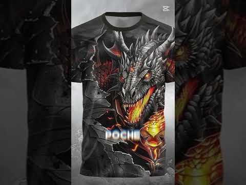 3D Draconis T-shirts #fashion #dripddd #3d #dragon