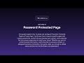 How to Password Protect a Page on Wix (Custom Access & Design)