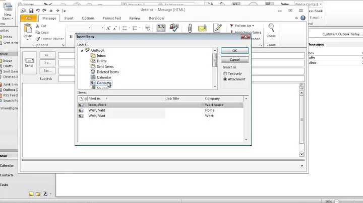How to Send an Outlook 2010 Distribution List via Email