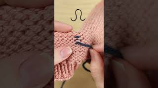 How to Weave in Ends in Stockinette