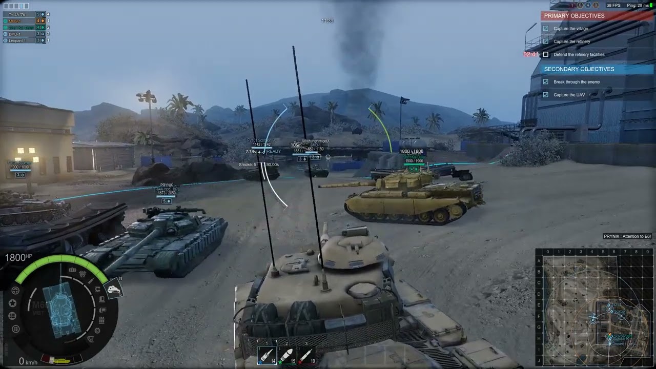 Armored Warfare MP COOP Arabian Campaign 1