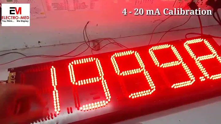 4 to 20 mA process indicator 5 digit setting