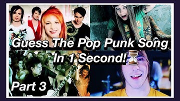 Guess The Pop Punk Song In 1 Second! - Part 3 🧡
