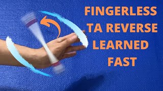 Pen spinning: Learned the Fingerless Thumbaround Reverse FAST!