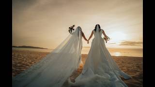 PAULA + DEBBIE | Boracay Wedding | Same Day Edit Video