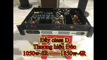 Tri ân khách hàng cục đẩy siêu khủng công nghệ cao-class D 1850w/1 kênh 4R -chỉ hơn 4tr thôi ạ