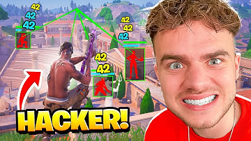 Spelen met GROOTSTE FORTNITE HACKER van NEDERLAND😱