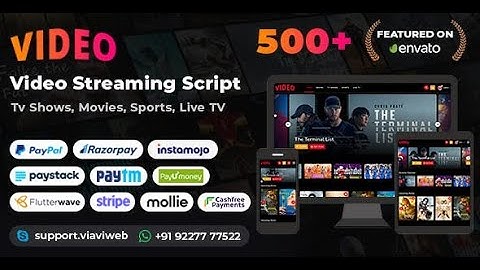 How to Create Own Movie Videos Streaming Website