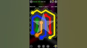 Flow Free Hexes: Level "Still Laying In Bed"