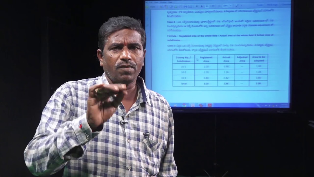 P Venu Gopal Guptha  - "On Patta Sub Division"