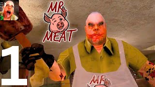 I Am First Time Playing [Mr. Meat : Horror Escape Room] .
