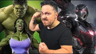 BOOM ¡Primeros Mutantes en el UCM! ¡Peli de WAR MACHINE! ¿Hulk y SheHulk tendrán serie?