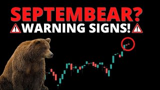 СЕНТЯБРЬ? Предупреждающие знаки! (S&P500, SPY, QQQ, DIA, IWM, ARKK, BTC)