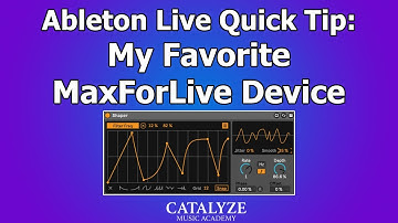 Ableton Quick Tip: My favorite MaxForLive Device - Shaper