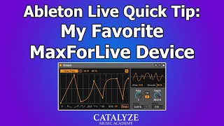 Ableton Quick Tip: My favorite MaxForLive Device - Shaper