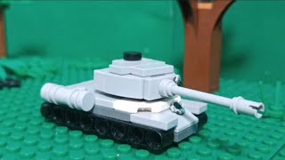 Танковый бой// Лего мультфильм. The tanks battle// Lego film.