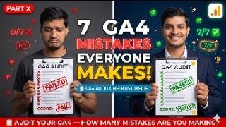 GA4 Mistakes That Destroy Your Data – Fix Them Now | Top AI Powered Performance Marketing Training
