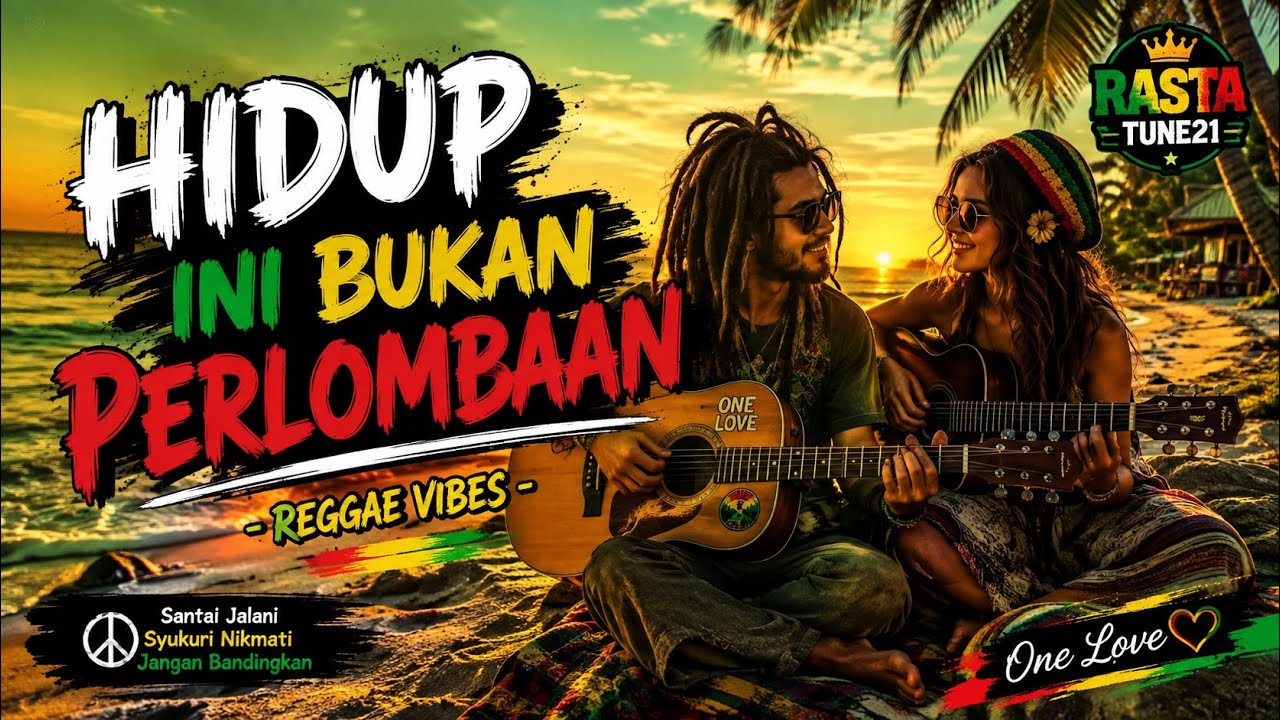 HIDUP INI BUKAN PERLOMBAAN 🌴 | Versi Reggae Slow yang Menyentuh Hati | Lagu Motivasi Hidup