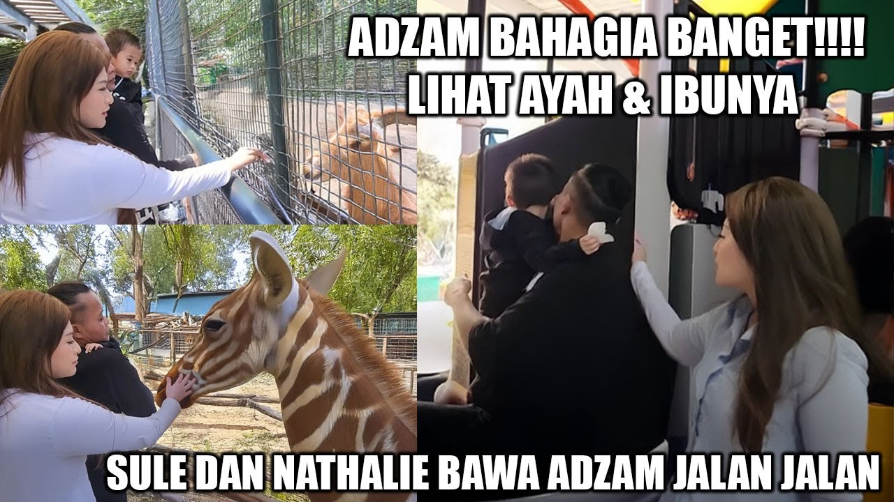 Sule Ajak Adzam & Nathalie Jalan Jalan Ke Taman Hingga Beli Takjil Untuk Buka Puasa Kedua