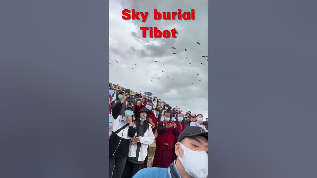 Horror Sky burial in Tibet