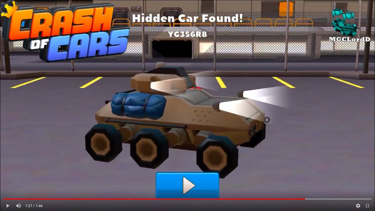 crash of cars hidden cars