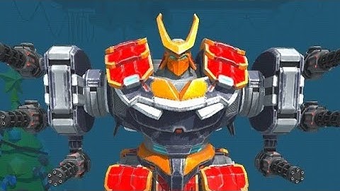 NEW SAMURAI ROBOTS GAMEPLAY! | Robot Warfare Online