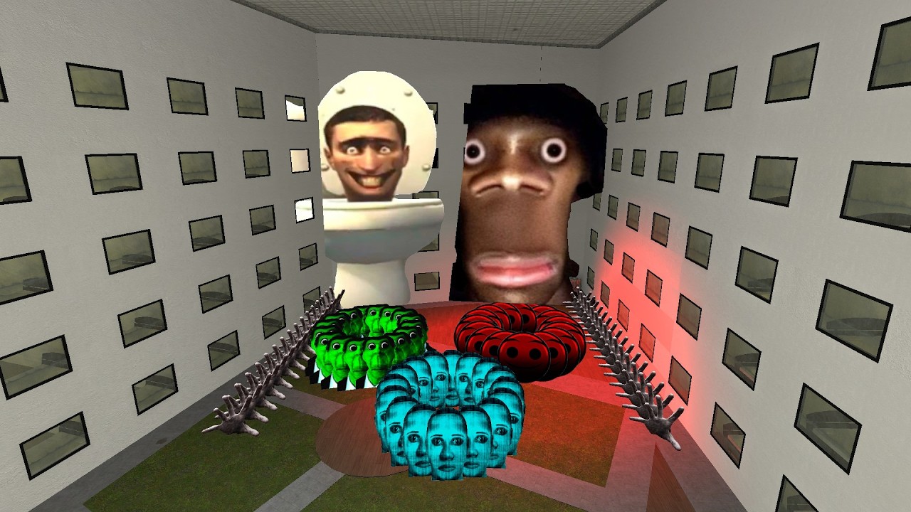 Things got out of control in Garry's Mod… watch till the end!.”GMOD CHALLENGE