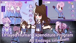 I Played Human Expenditure Program Part 2🩷✨💜⊂((・▽・))⊃ #humanexpenditureprogram #bloodmoney