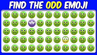 Can You Find The Odd Emoji Out & Letters And Numbers In 15 seconds | Find The Odd Emoji #25