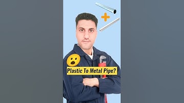 No Leaks! Plastic to Metal Pipe Hack🙂 #shorts #RightNowFix #plumbing #plumbinghacks #diy #howto