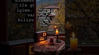 Bazı şeyleri bilme..