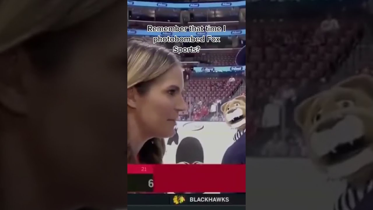 When I Was A Pro Mascot Photobombed Vincent Trocheck And Fox Sports As Stanley C Panther 