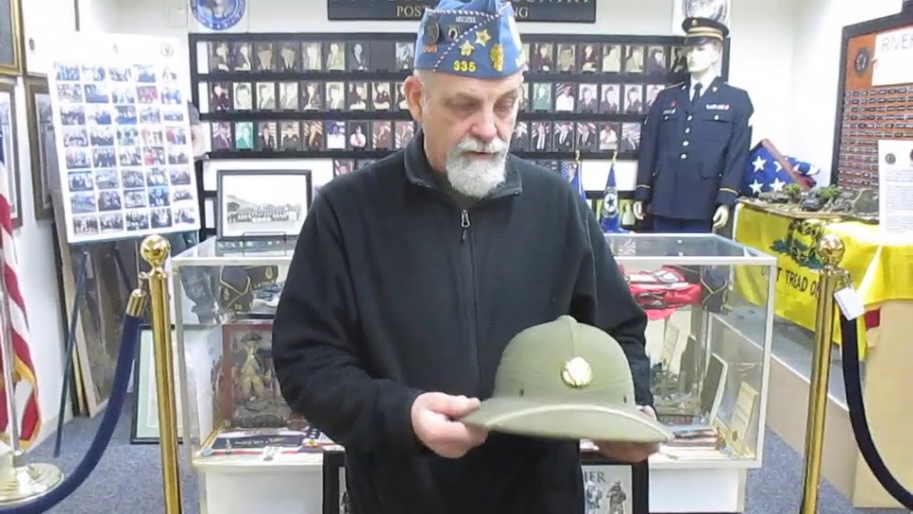 US Military Steel Helmet, Liner and a Pith Helmet of WWII.